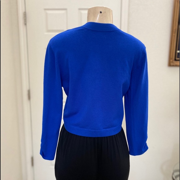 “APT 9” 💙 Super Cute 🌈 Royal Blue Bolero Sweater - Picture 16 of 16